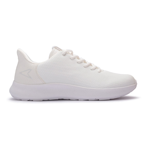 Pantofi Scolari Fete Bata Power Dantela Up Albi | 6Vp3JiieV15