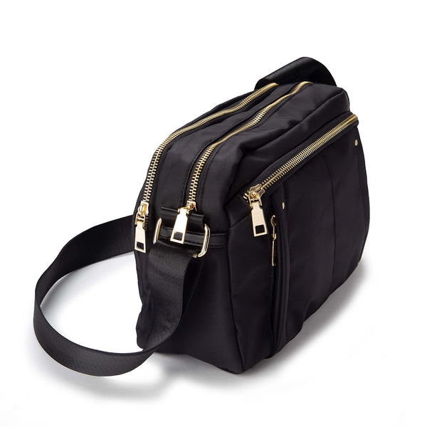 Genti Barbati Bata Prive Crossbody Negrii | LQc4CWhHyWx