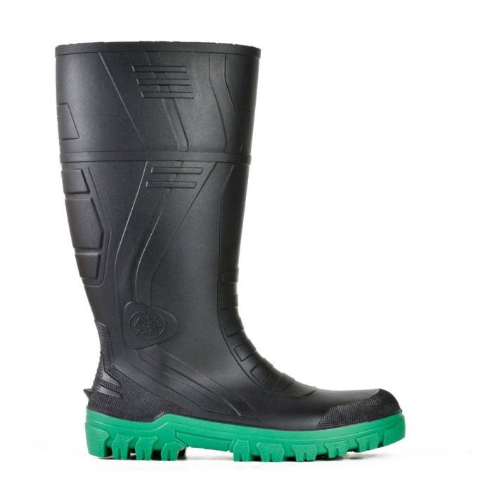 Gumboots Dama Bata Jobmaster 3 Negrii Verzi | 8spg3A1JX3i