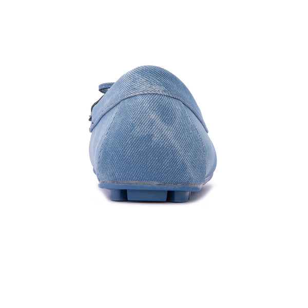 Mocasini Dama Bata Piele Albastri | 9TD0HGTRbIG