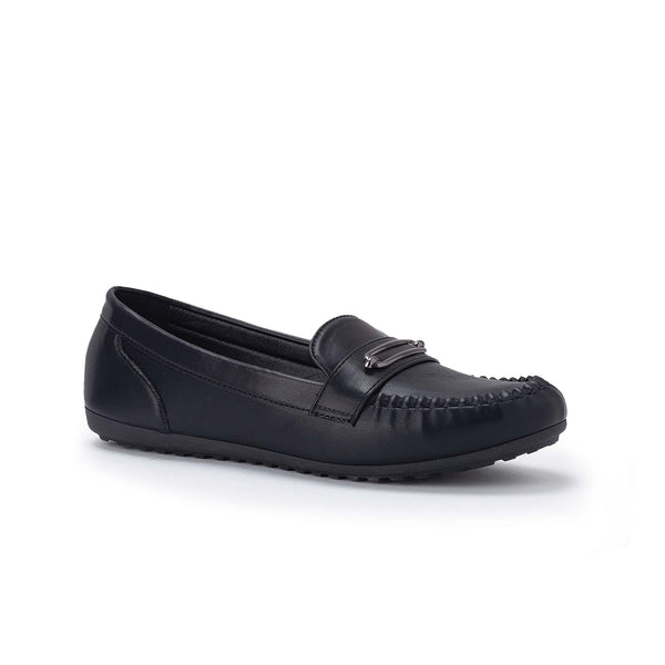 Mocasini Dama Bata Piele Negrii | Tp0Wi5ji5fz