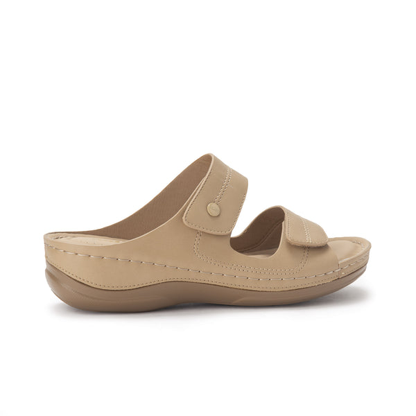 Mules Dama Bata Comfit Bej | XFRf357nwEj