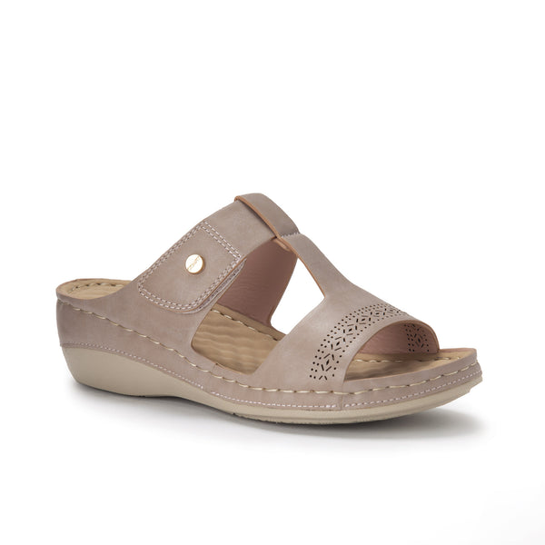 Mules Dama Bata Comfit Violet | rNoqFPh0asx