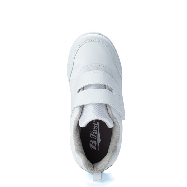 Pantofi Scolari Body Bata B.First Velcro Albi | nCt8Gv1WYJj