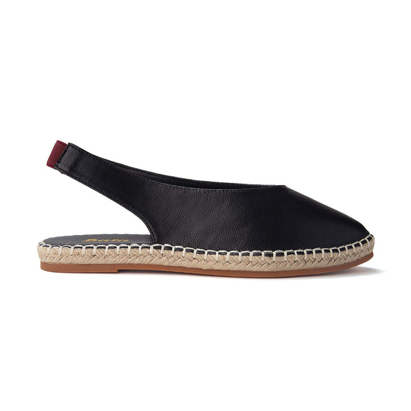 Slingbacks Dama Bata Espadrile Negrii | 1vAjMMXeRiN